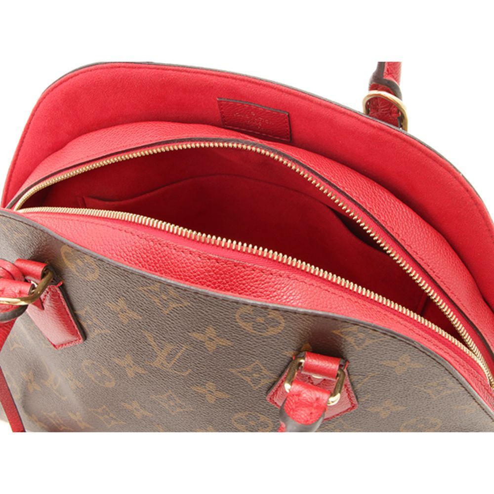 Louis Vuitton Alma Back Into Back Monogram Rouge Brown - Picture 12 of 16